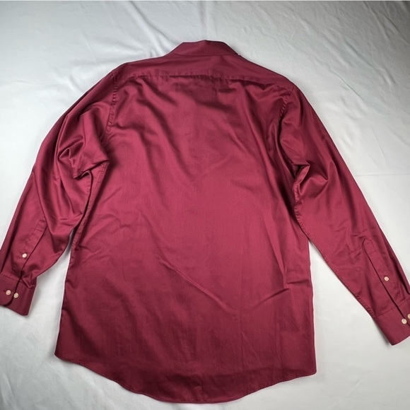 Arrow - Men’s Dress Shirt - 16 34/35 Large - Rust - Wrinkle Free - Picture 10 of 14